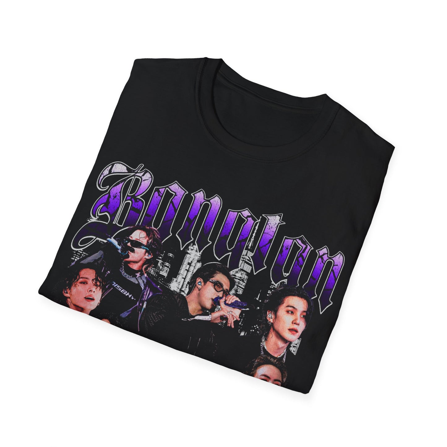 Bangtan Unisex Softstyle Graphic T-Shirt