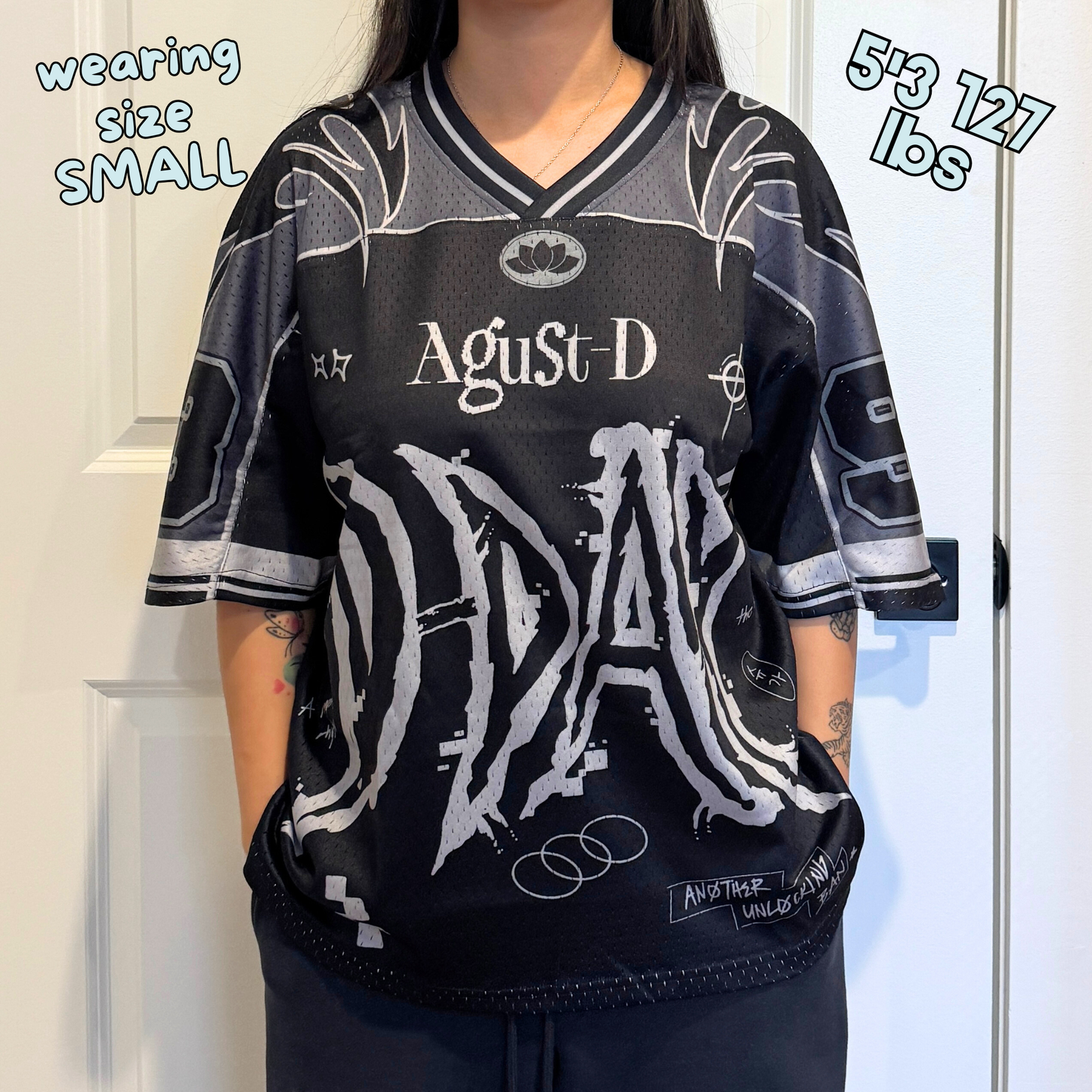 BTS Love Yourself Jersey OVERSIZED FIT ( PRE ORDER READ DESCRIPTIONS ) CHECK THE SIZE CHART!