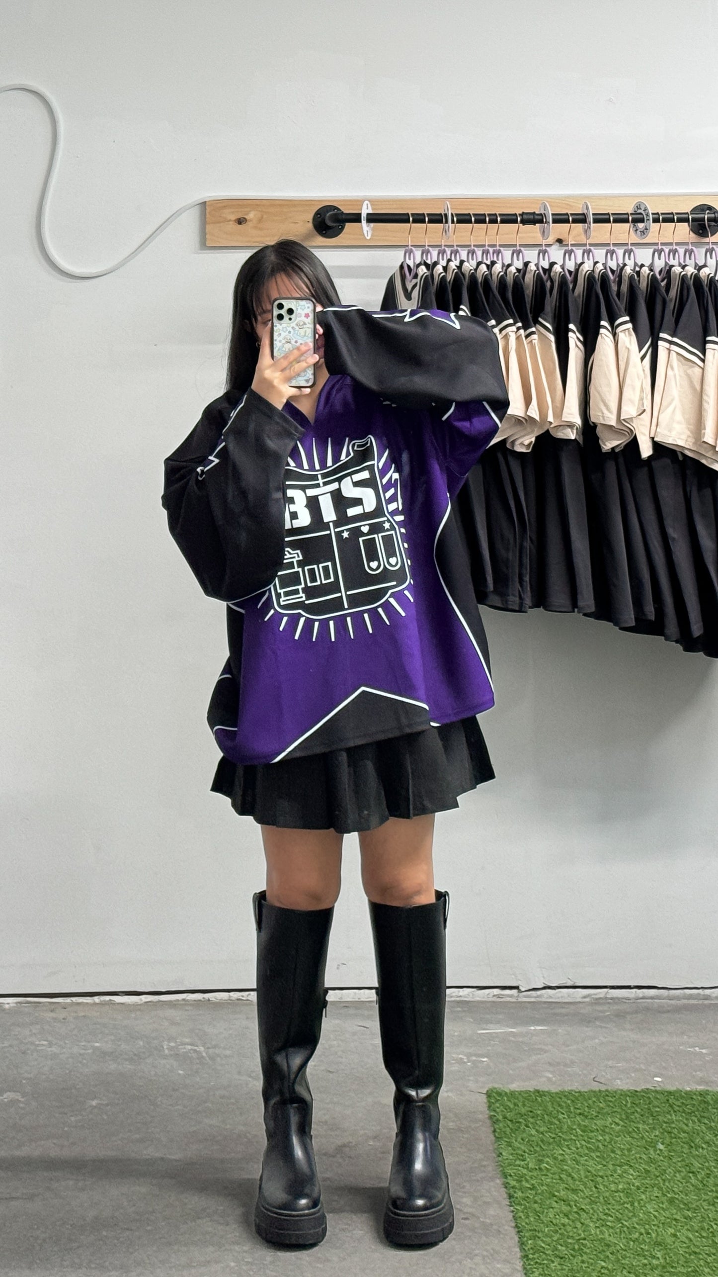 BTS Purple Star Hockey Jersey (LAST CHANCE TO PRE ORDER)