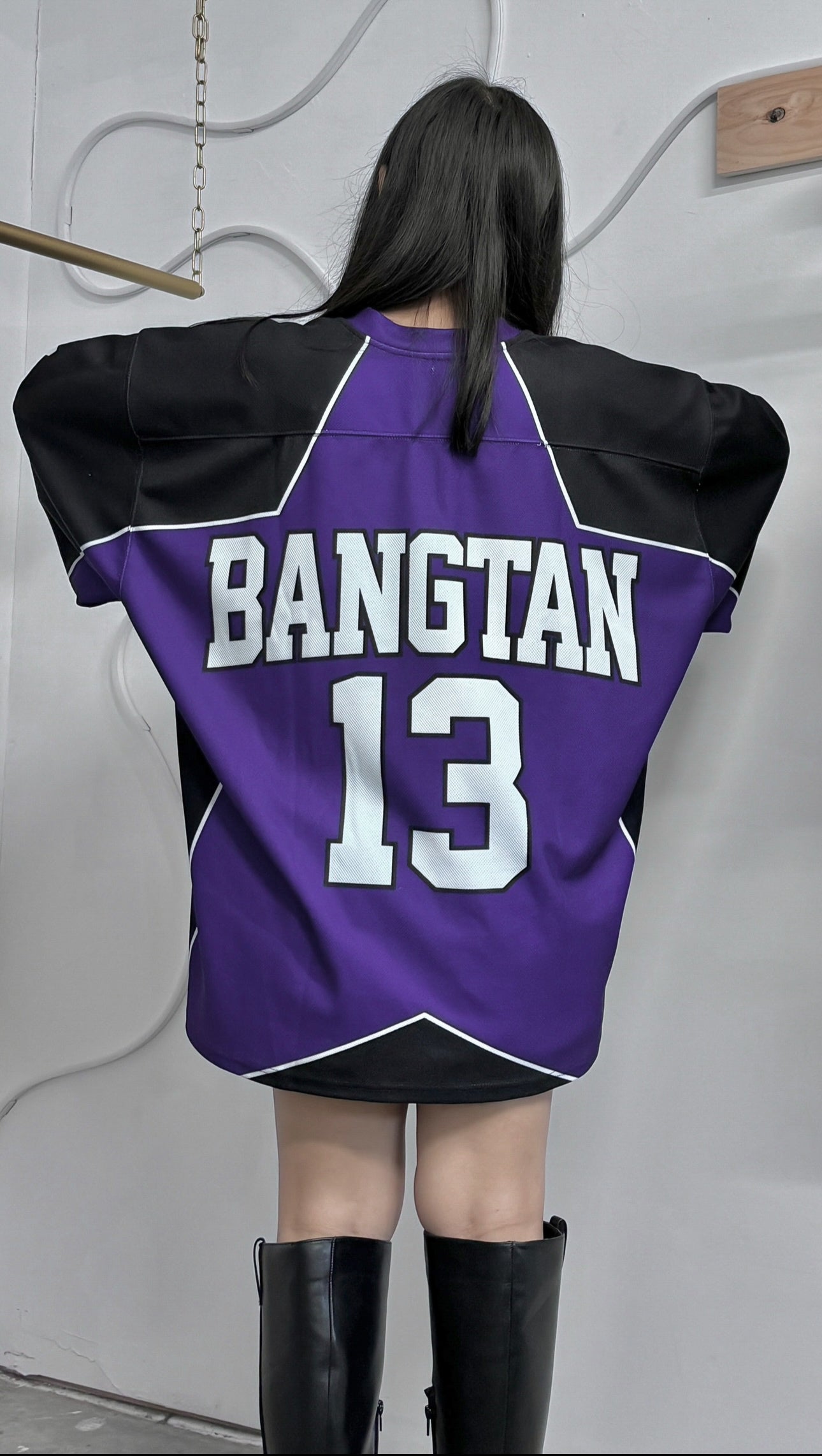 BTS Purple Star Hockey Jersey (LAST CHANCE TO PRE ORDER)