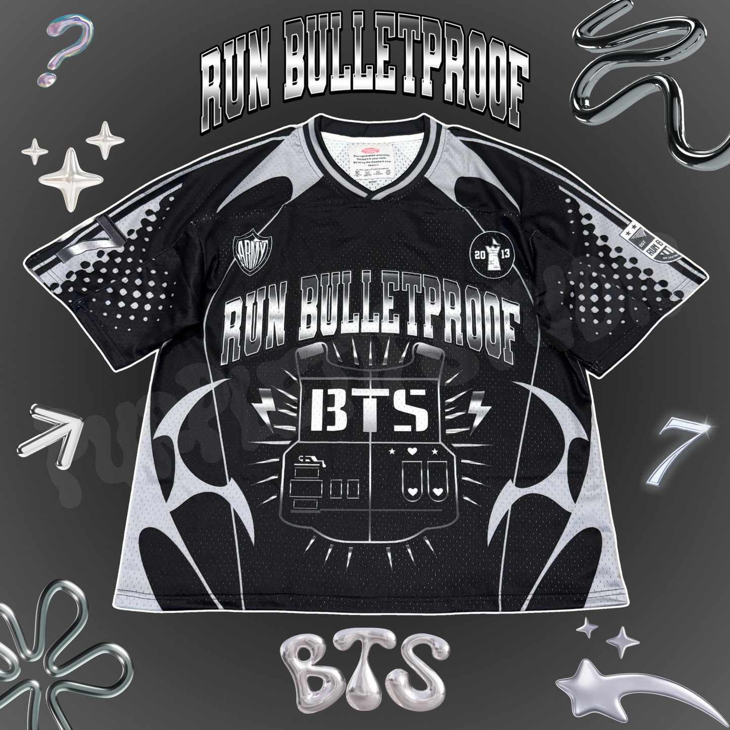 Run Bulletproof Inspired Jersey ( PRE ORDER )