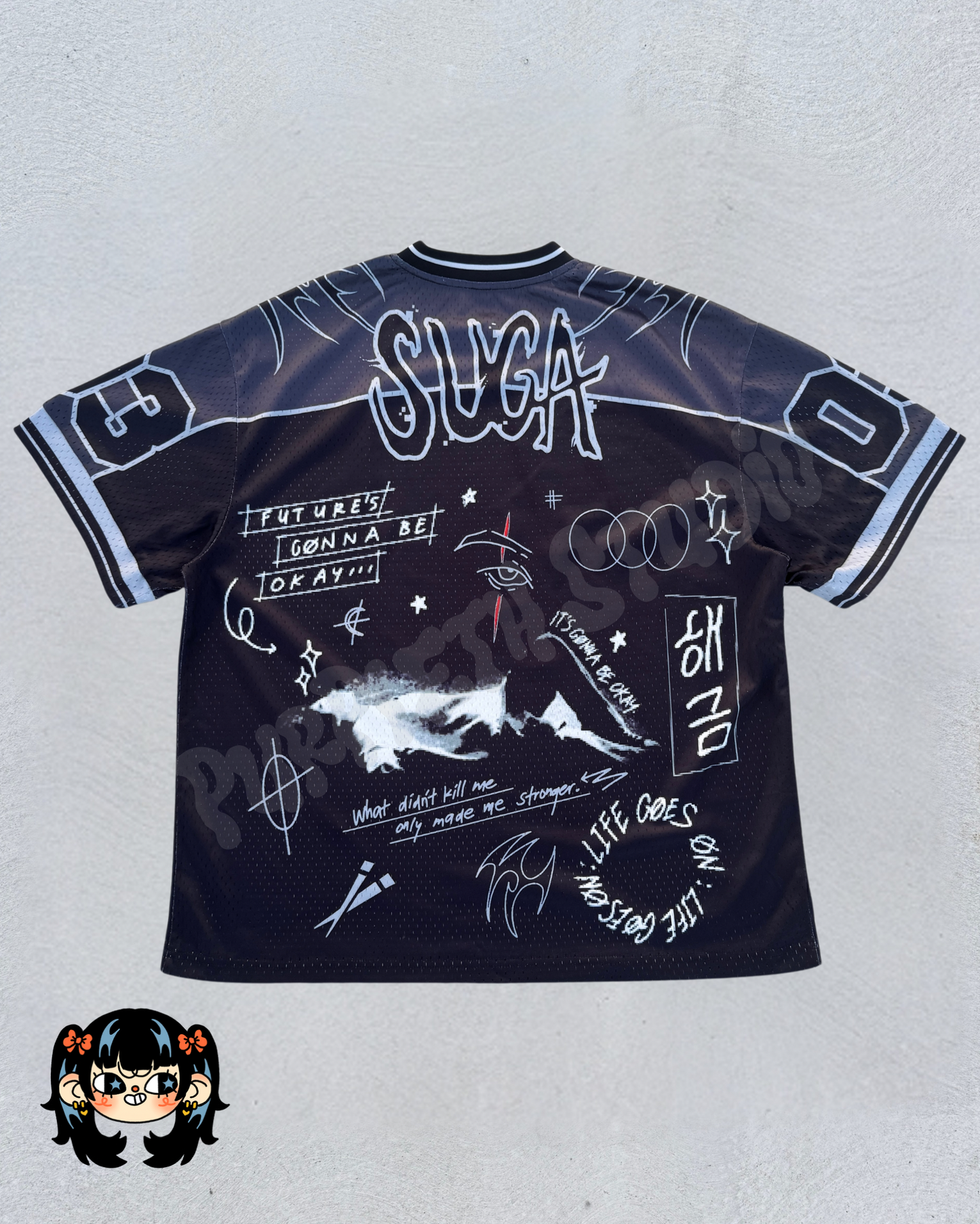DDAY Suga Inspired Jersey Limited Edition ( PRE ORDER)