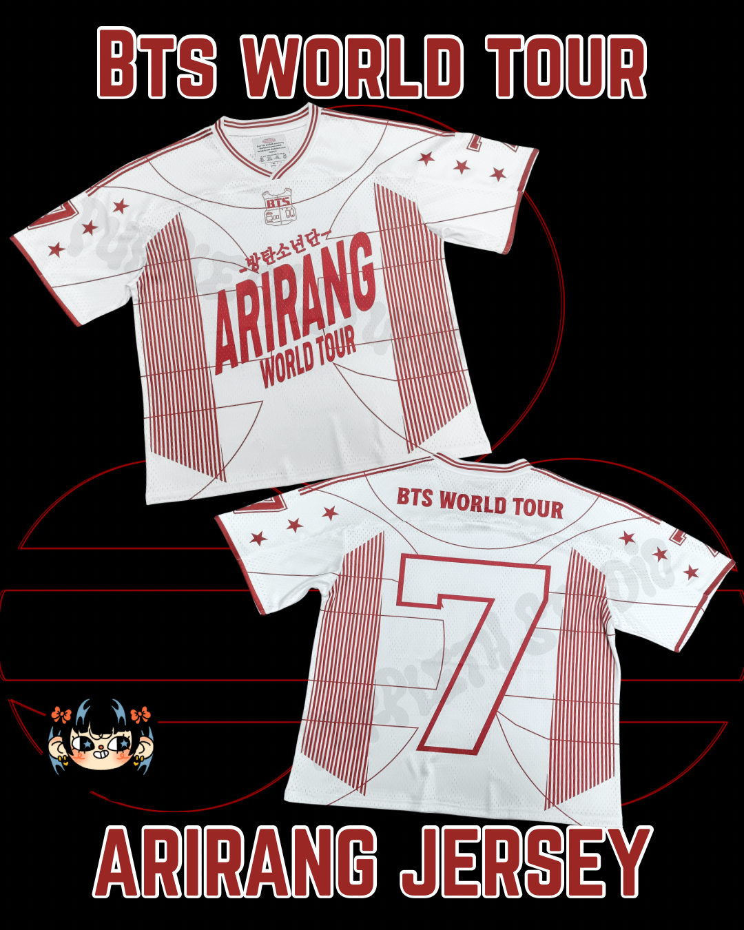 ARIRANG inspired Jersey Oversized Fit (MAY PRE ORDER SHIPS 1ST