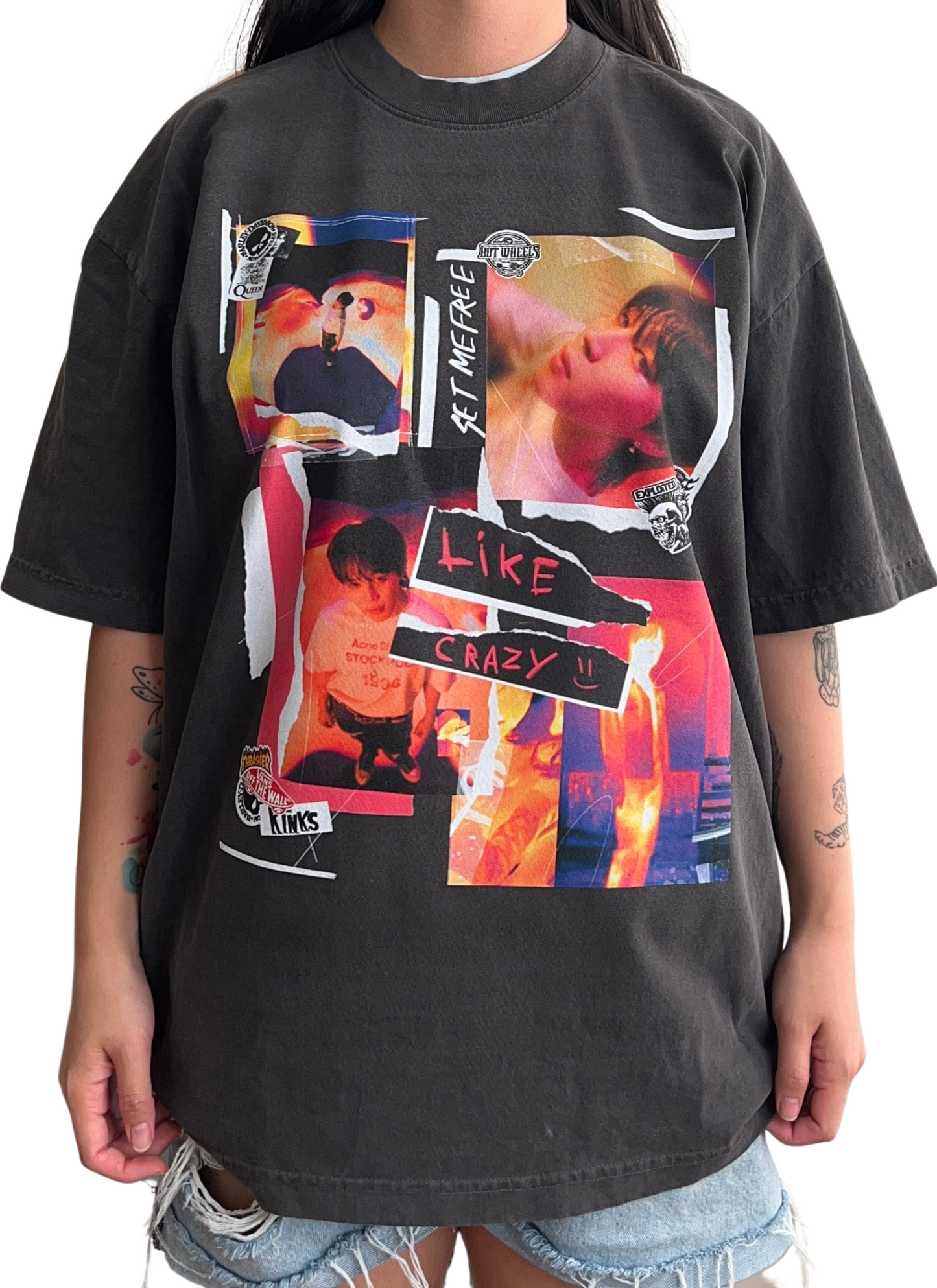 LIKE CRAZY JIMIN PRINTED TEE (MADE TO ORDER UP TO 4 WEEKS PROCESSING) Comfort Color Shirt