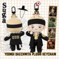 SUGA Daechwita Plushie Keychain