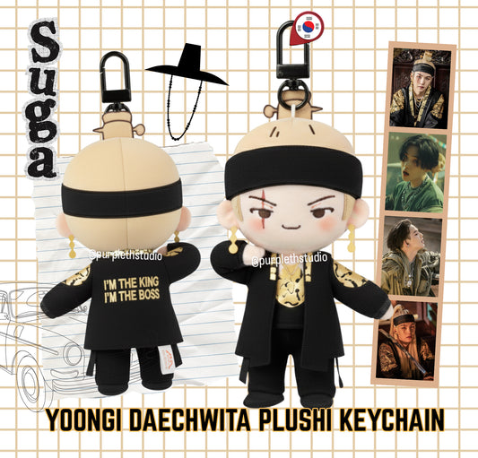 SUGA Daechwita Plushie Keychain
