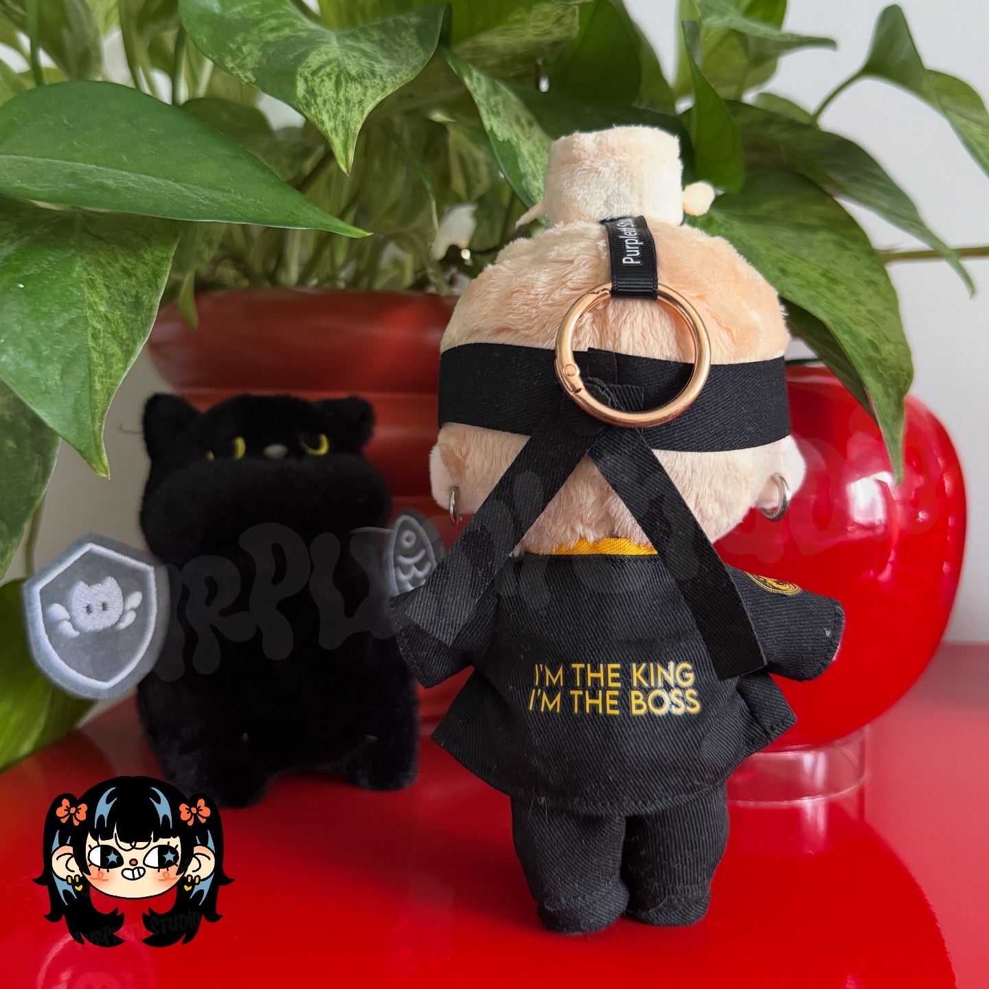 SUGA Daechwita Plushie Keychain 15CM ( PRE ORDER ) 2.5 MONTHS PRODUCTION