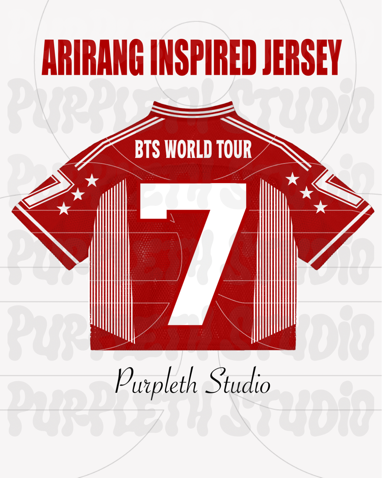 ARIRANG inspired Jersey Oversized Fit (MAY PRE ORDER SHIPS 1ST