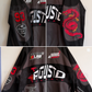 SUGA Inspired Racing Jacket Oversized Fit ( PRE ORDER ) READ THE SIZE CHART and DESCRIPTION