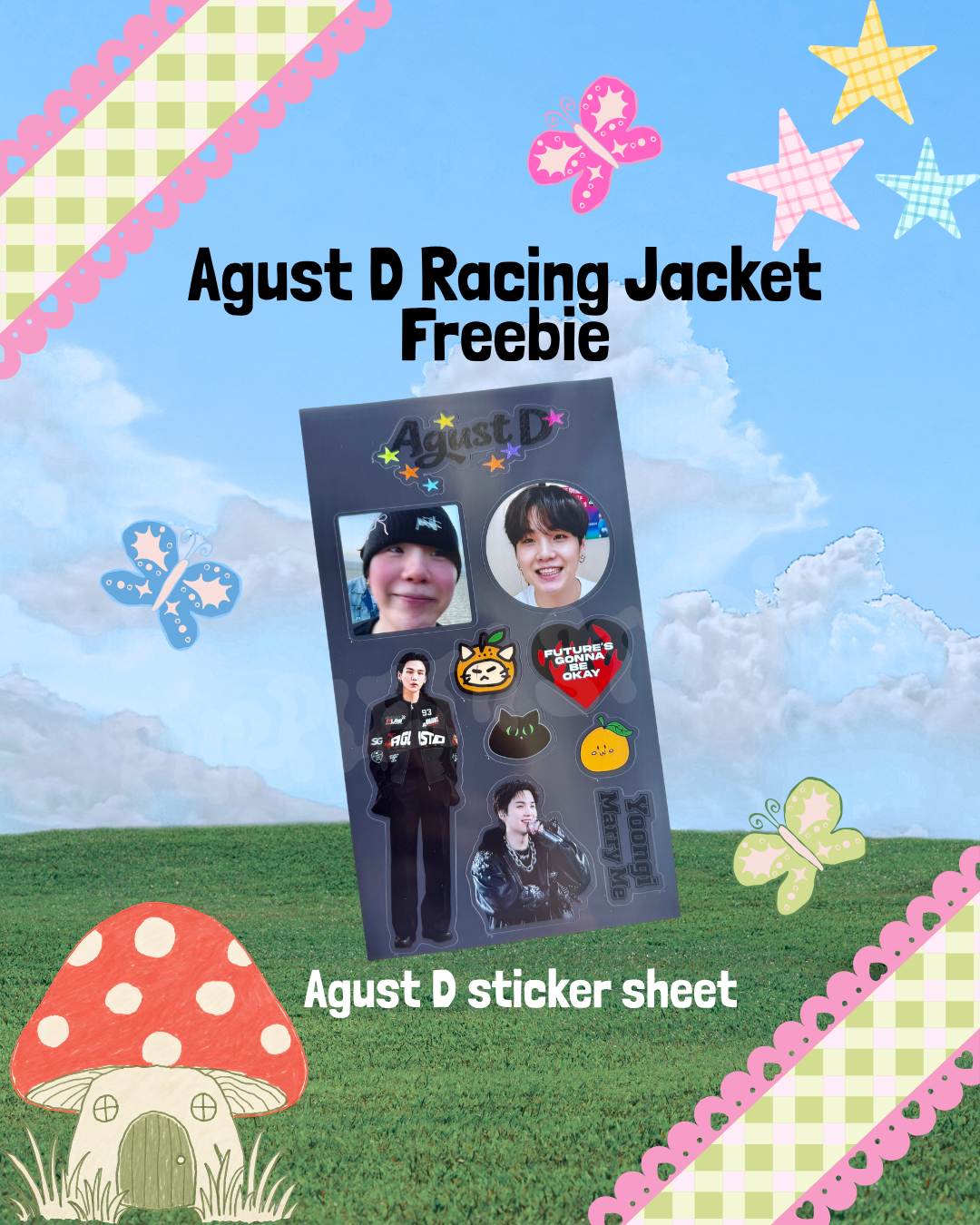 SUGA Inspired Racing Jacket Oversized Fit ( PRE ORDER 3 MONTHS TOTAL PRODUCTION ) READ THE SIZE CHART