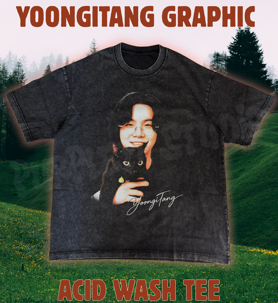 YoongiTang Graphic Vintage Tee (DTF)