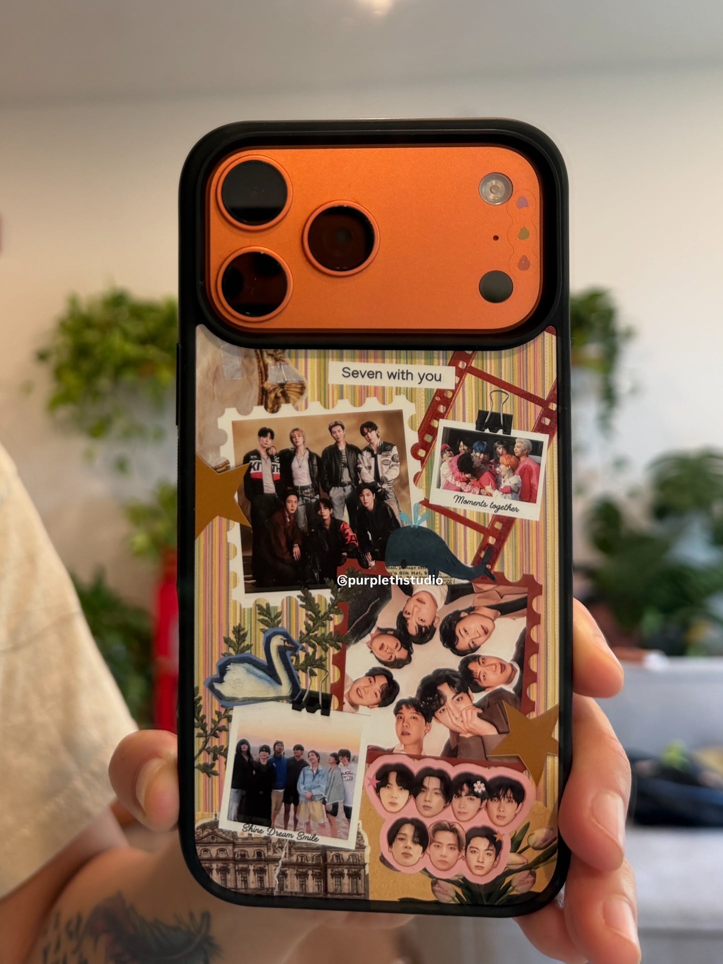 BTS Uv printed Phone Cases Iphone