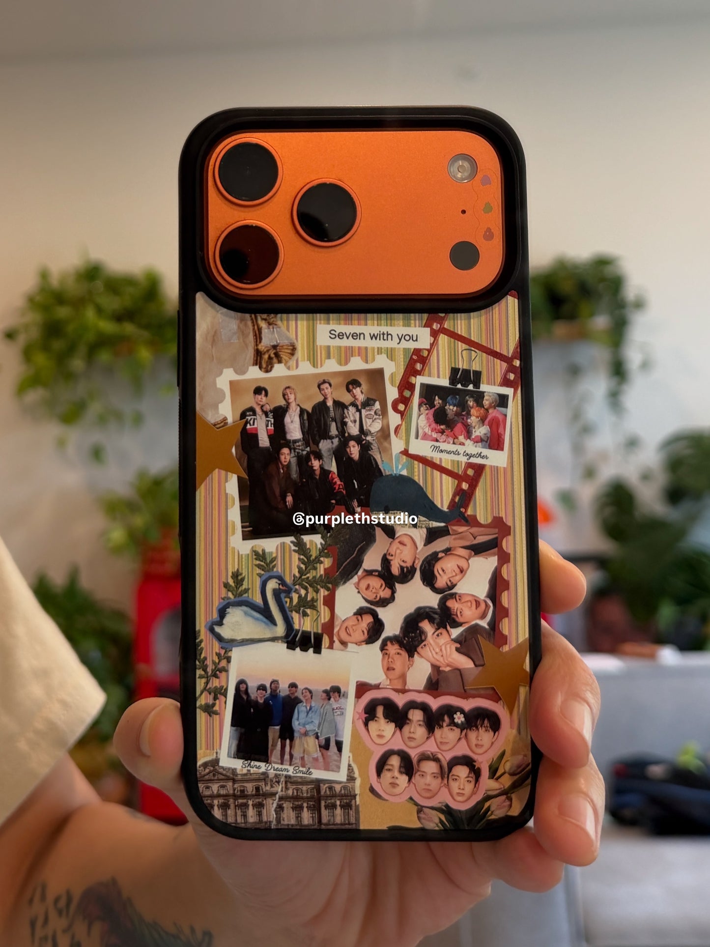 BTS Uv printed Phone Cases Iphone