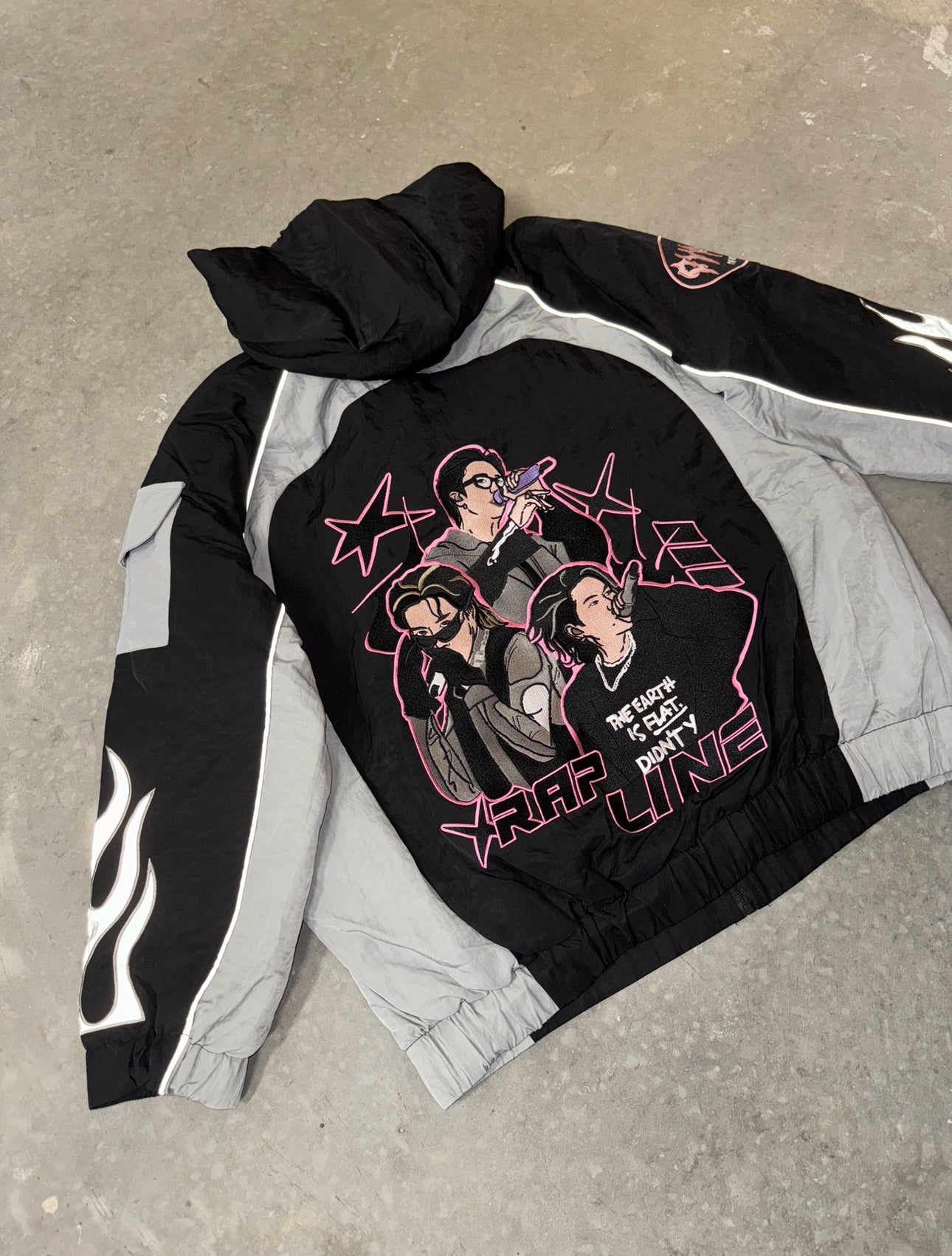 Waterproof BTS Rapline Jacket PRE ORDER (3months total production time)