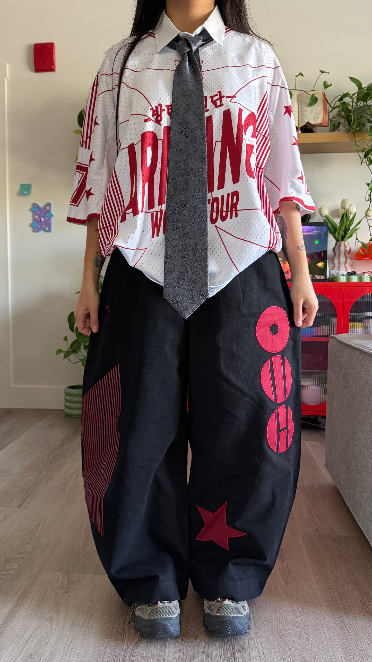 BTS Arirang Inspired Baggy Barrel Pants (SHIPS OUT 2ND WEEK OF JULY) THIS IS PRE ORDER