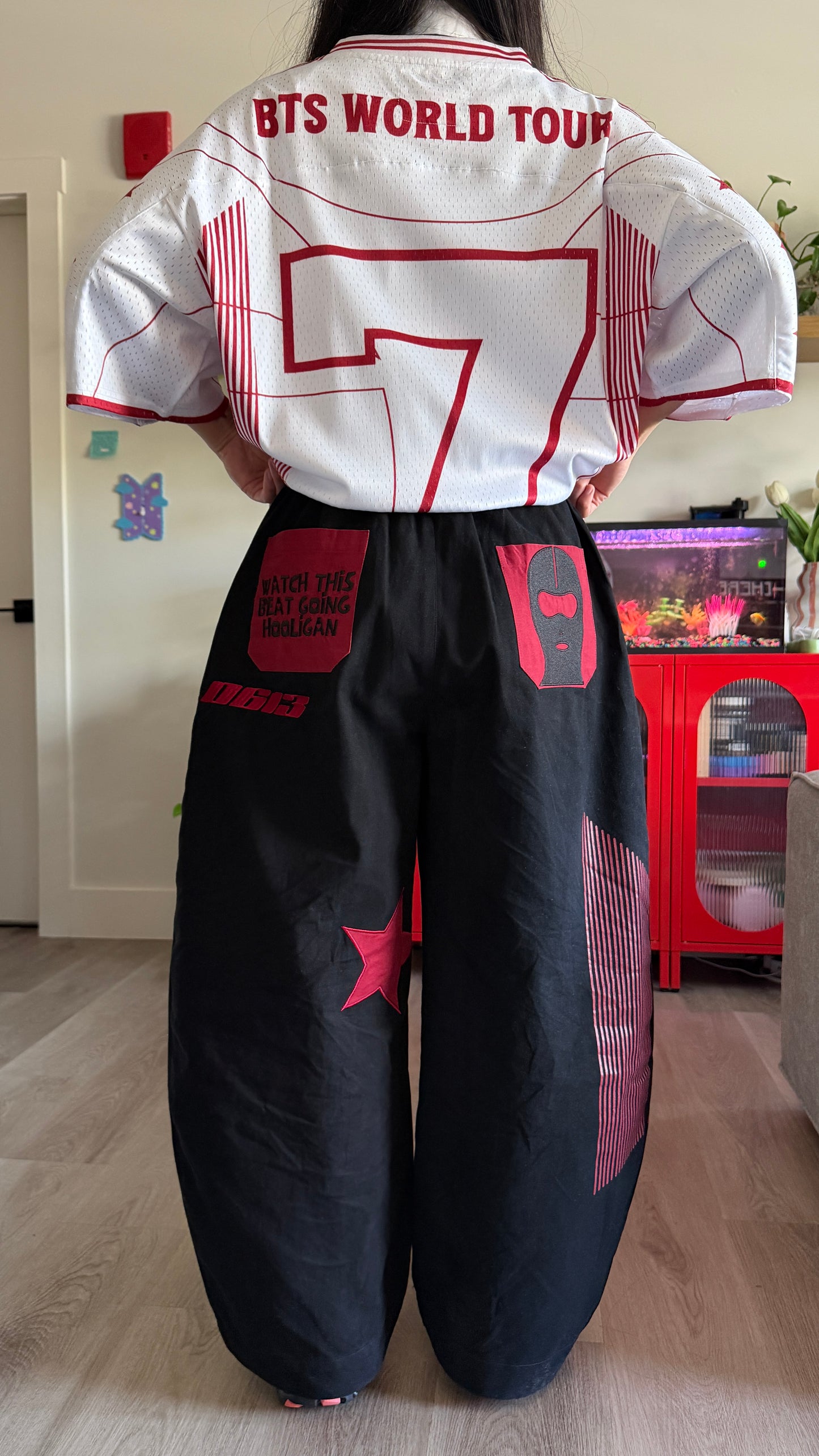 BTS Arirang Inspired Baggy Barrel Pants (SHIPS OUT 2ND WEEK OF JULY) THIS IS PRE ORDER