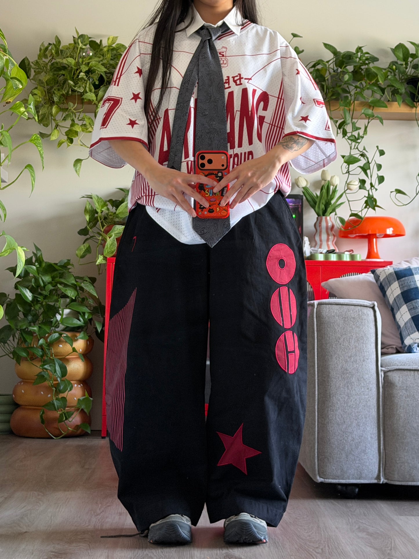 BTS Arirang Inspired Baggy Barrel Pants (SHIPS OUT 2ND WEEK OF JULY) THIS IS PRE ORDER