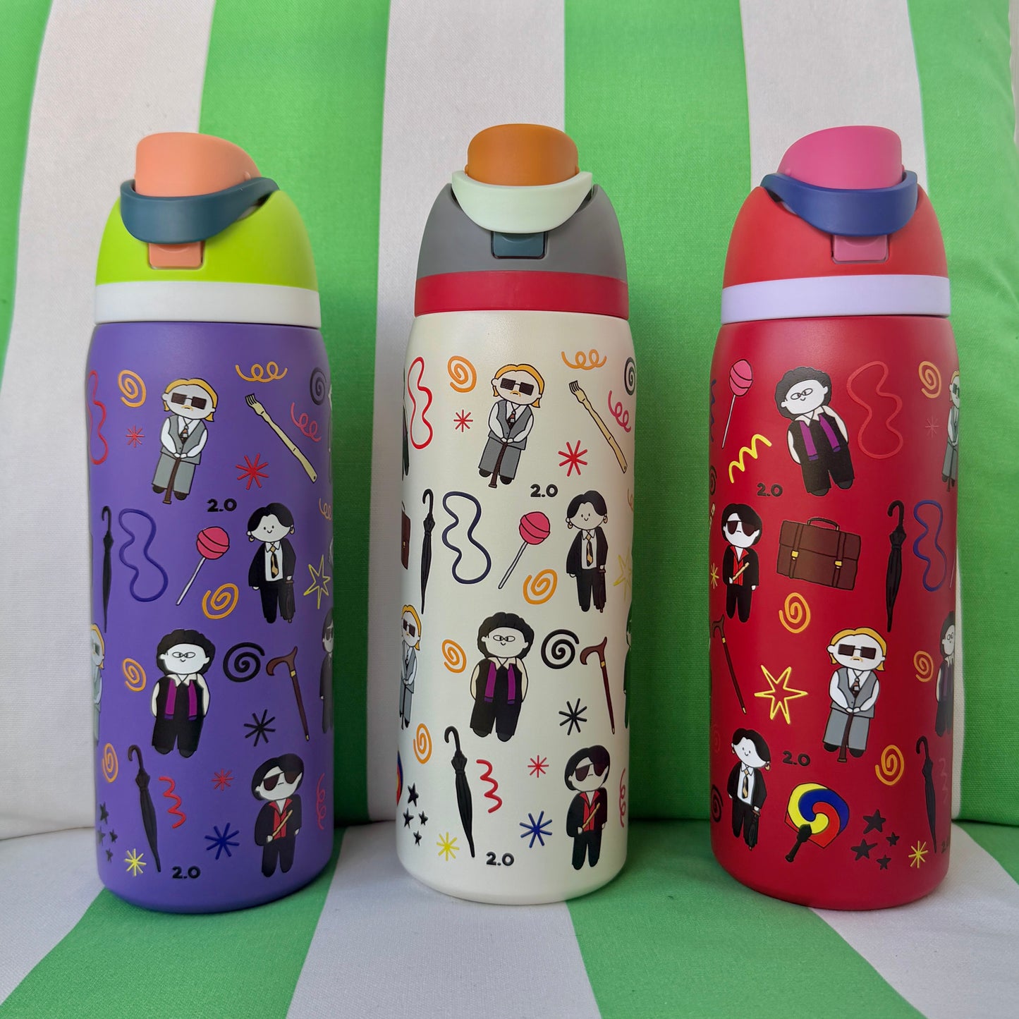 BTS 2.0 Inspired 32oz Water Bottle (3 weeks production)