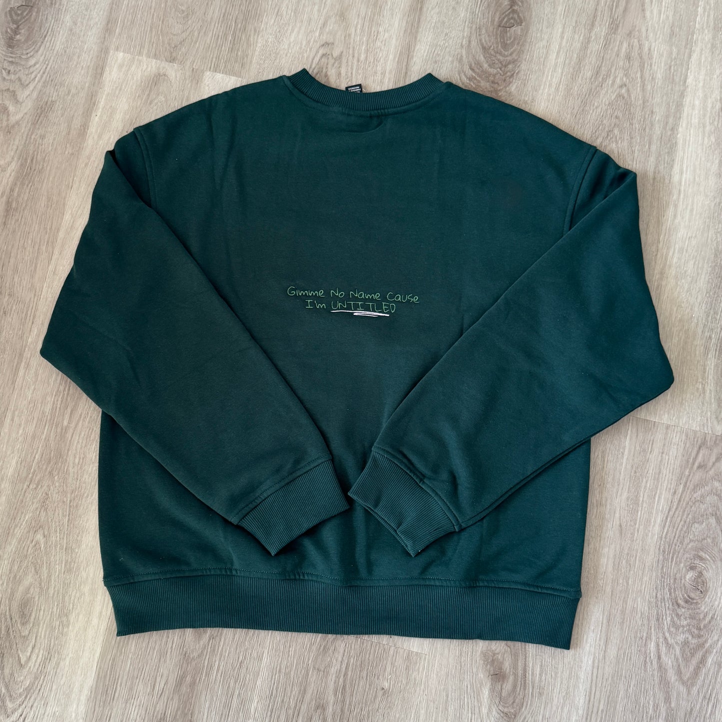 Namjoon indigo Embroidered Sweatshirt