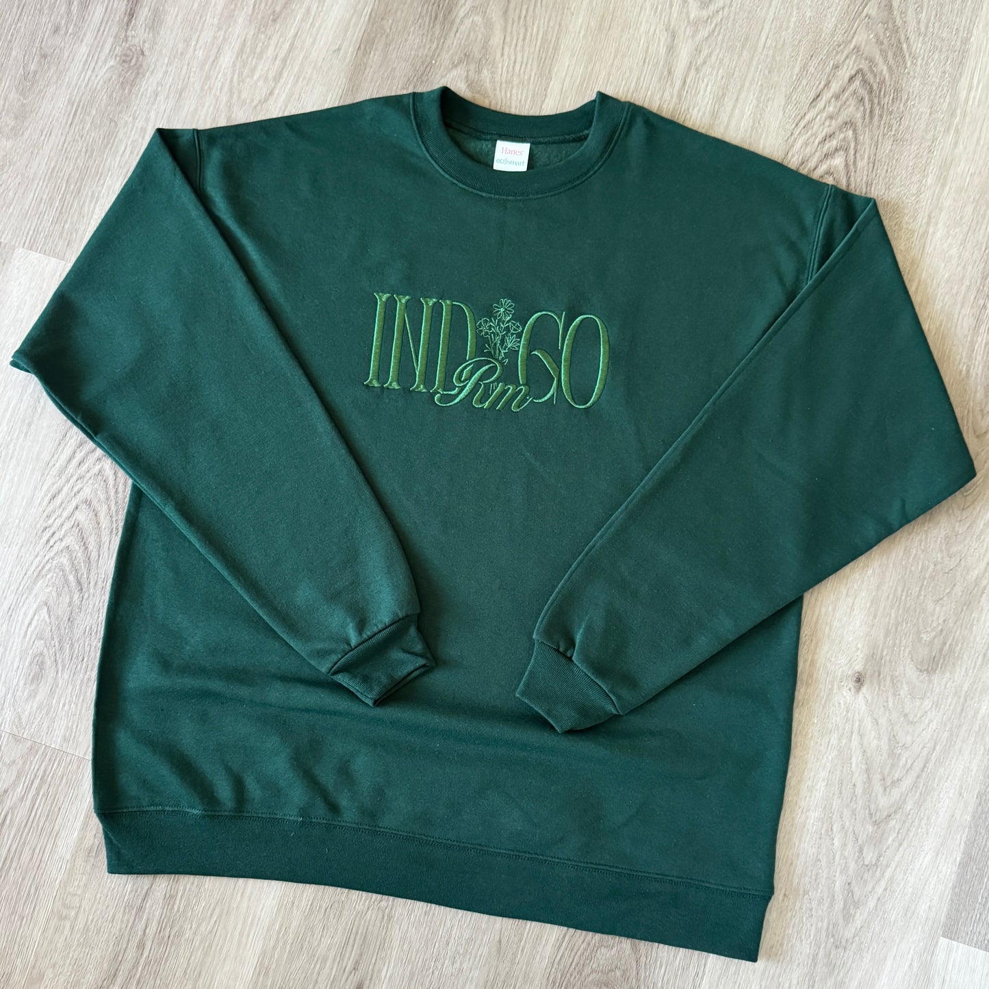 Namjoon indigo Embroidered Sweatshirt