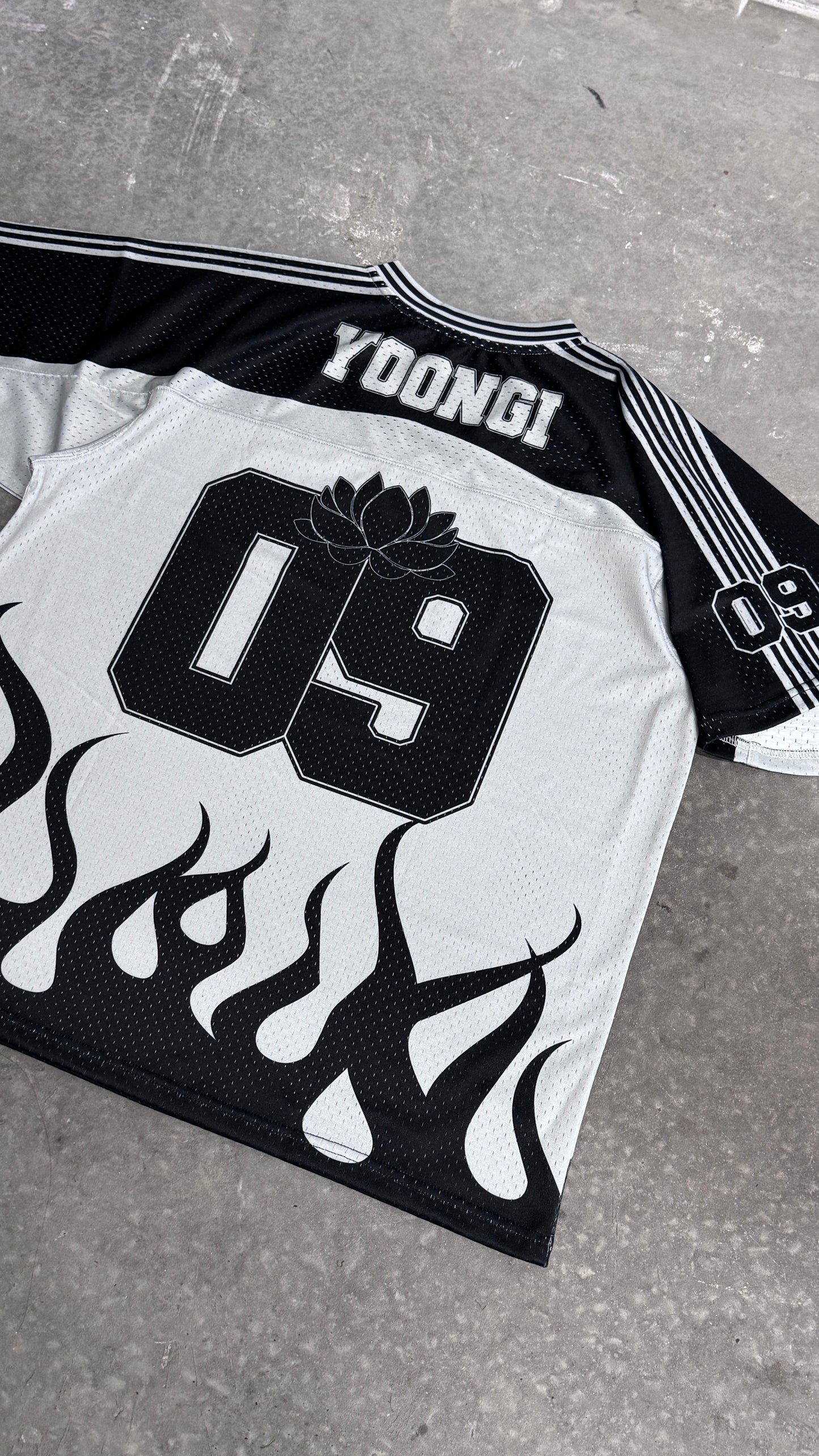 MYG (Yoongi) Jersey Black and Grey CLEARANCE PRICING (PRE ORDER)