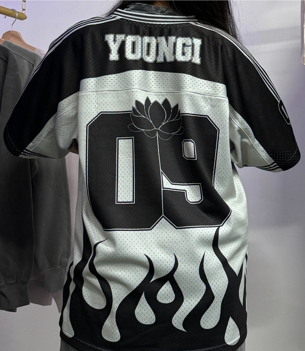 MYG (Yoongi) Jersey Black and Grey CLEARANCE PRICING (PRE ORDER)