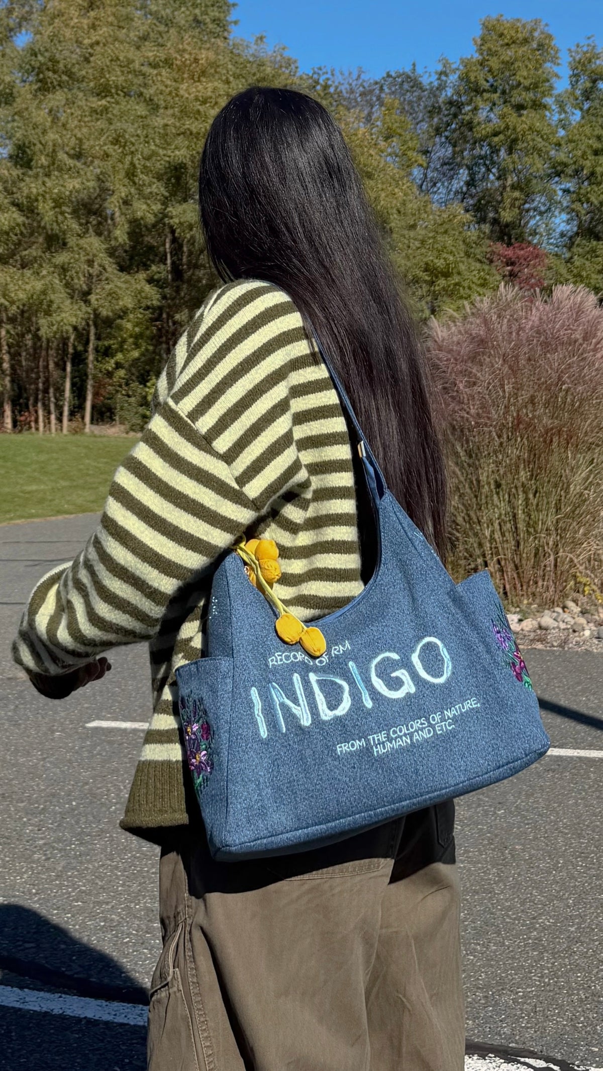 INDIGO RM Inspired Denim Bag (PREORDER)