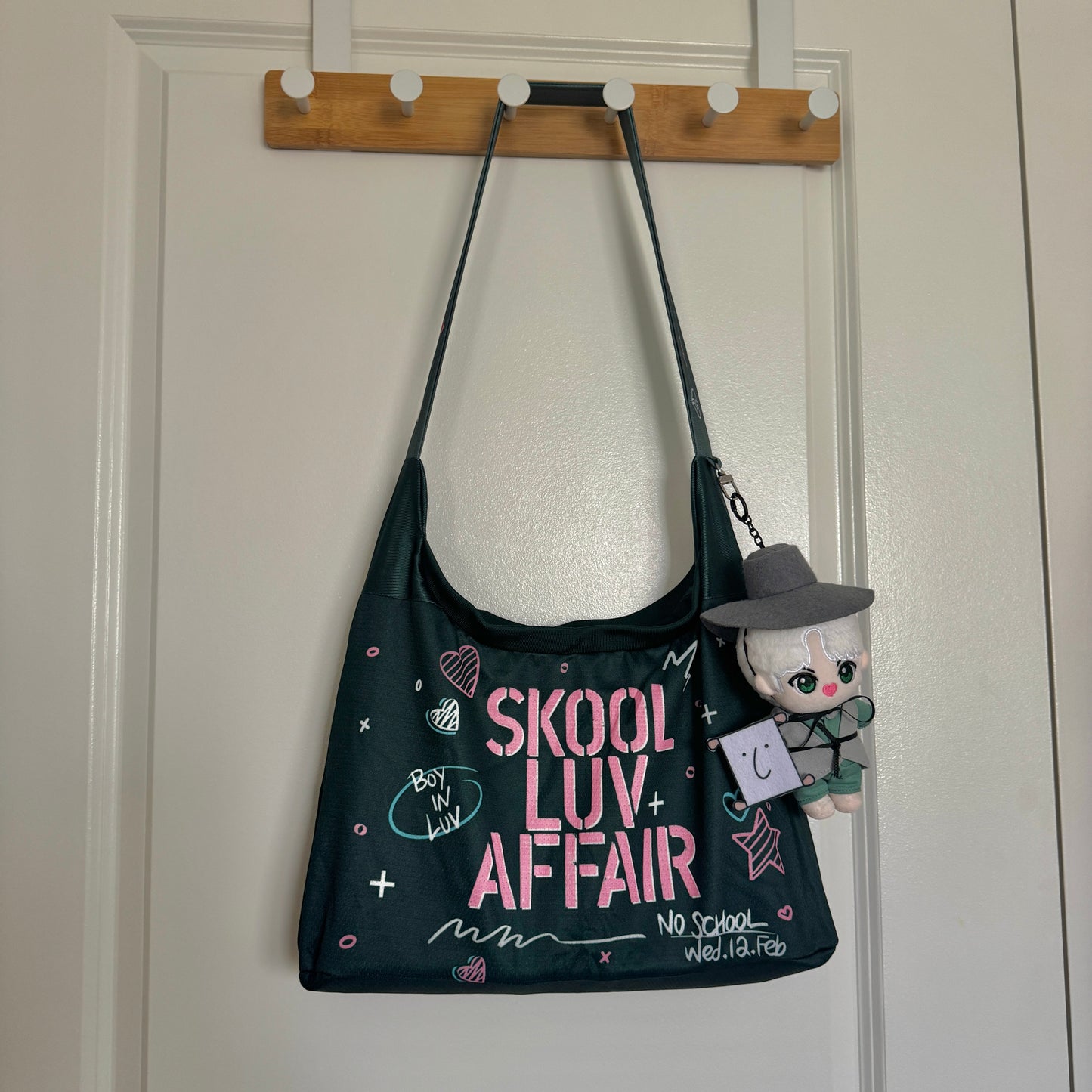 Skool Luv Affair Jersey Tote Bag (Shipping End Of May To Beginning Of June) The quality will be in a medium-weight like jersey bare that in mind!