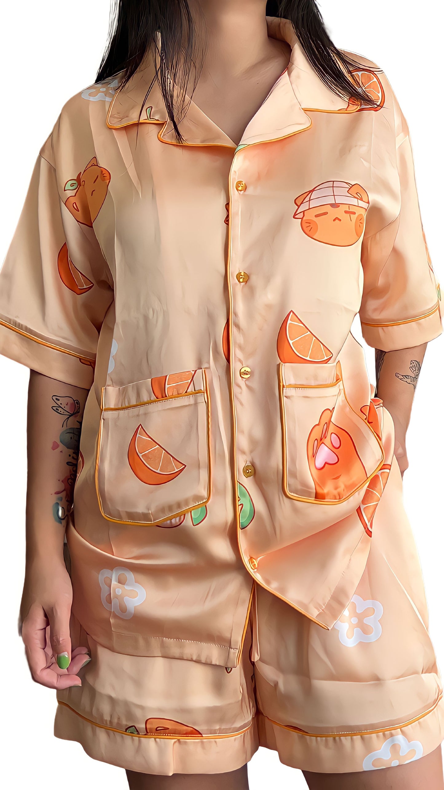 Tangerine (YOONGI) Pj Set (PRE ORDER UP TO 3 MONTHS)