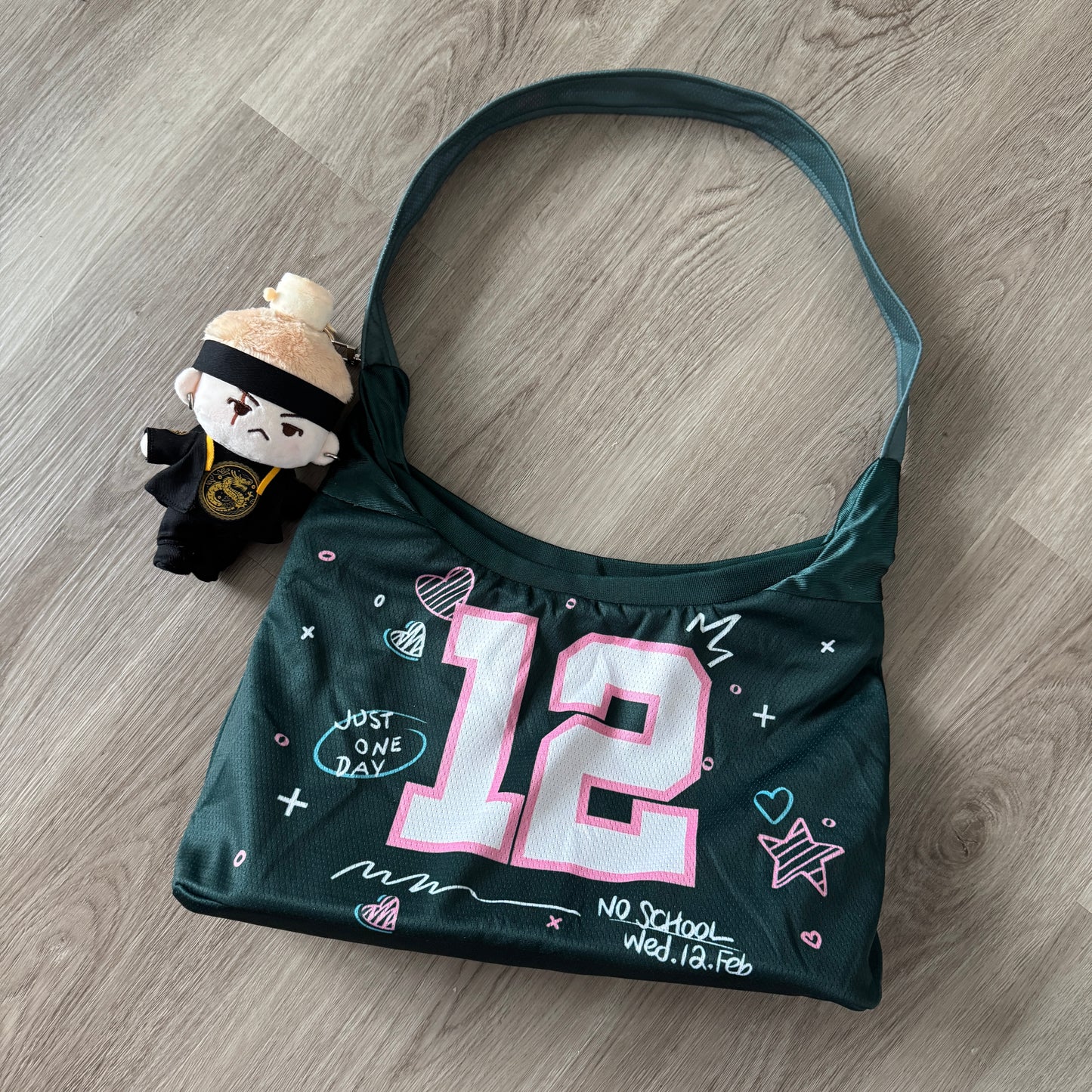 Skool Luv Affair Jersey Tote Bag (Shipping End Of May To Beginning Of June) The quality will be in a medium-weight like jersey bare that in mind!
