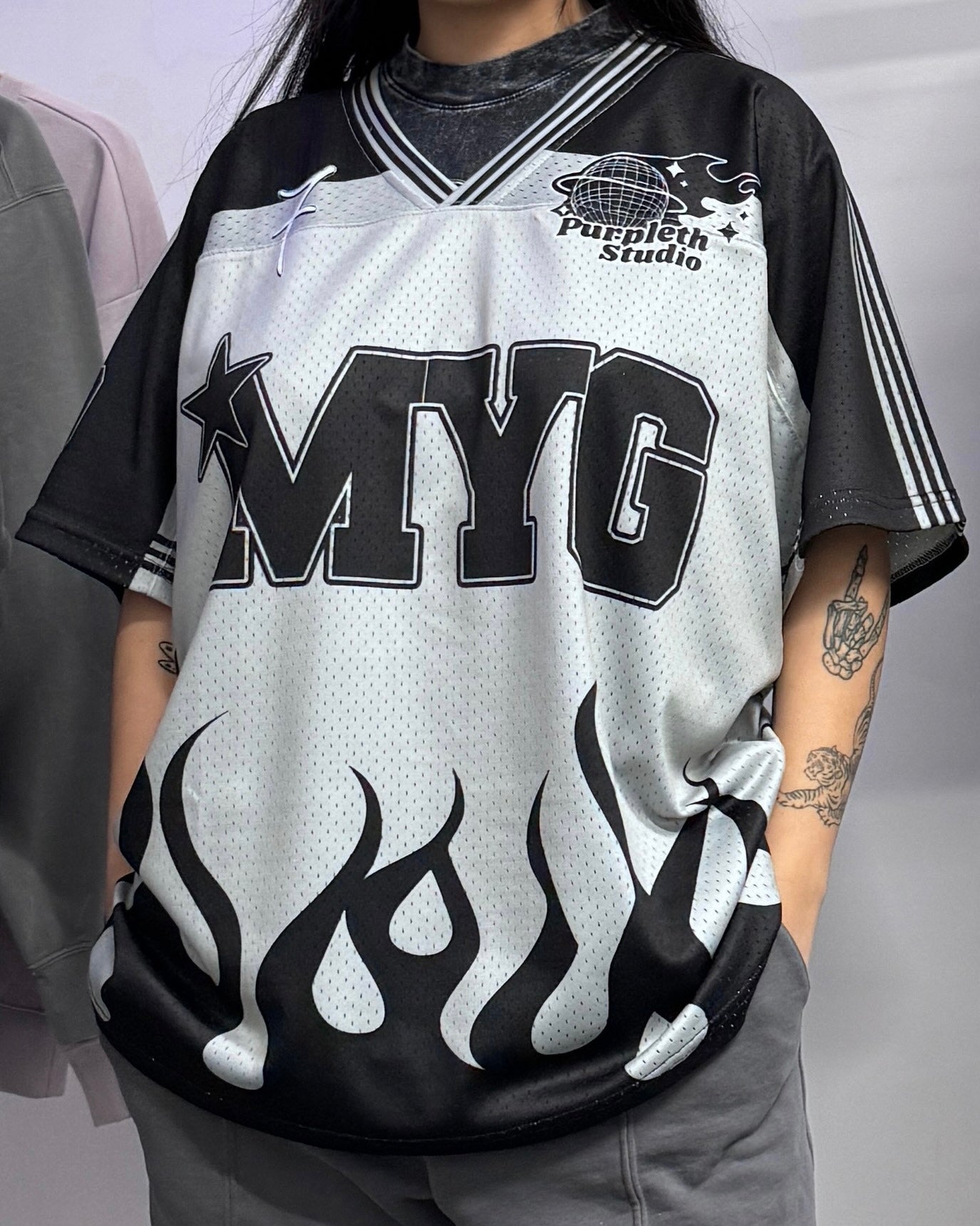 MYG (Yoongi) Jersey Black and Grey CLEARANCE PRICING (PRE ORDER)
