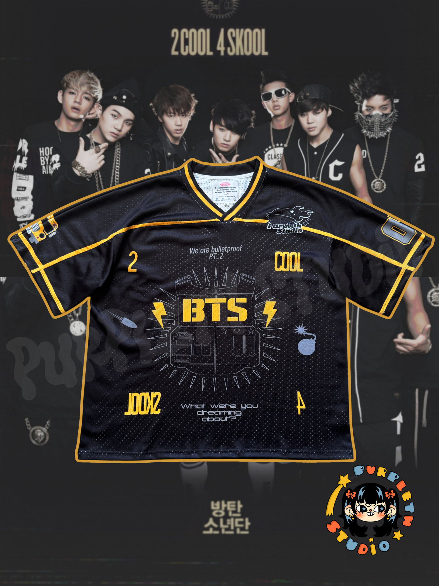 2 Cool 4 Skool Inspired Jersey ( PRE ORDER )