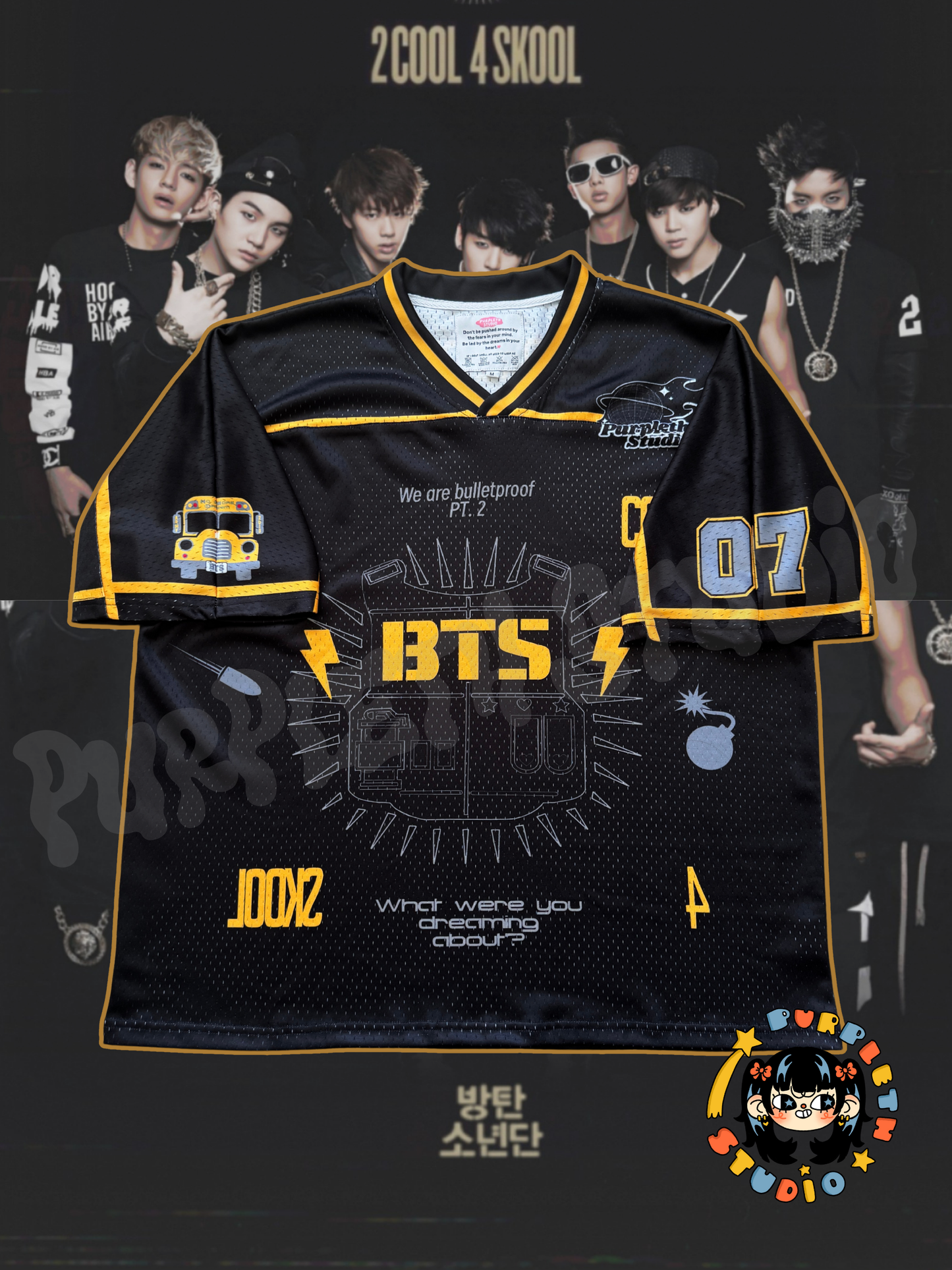 2 Cool 4 Skool Inspired Jersey ( PRE ORDER )