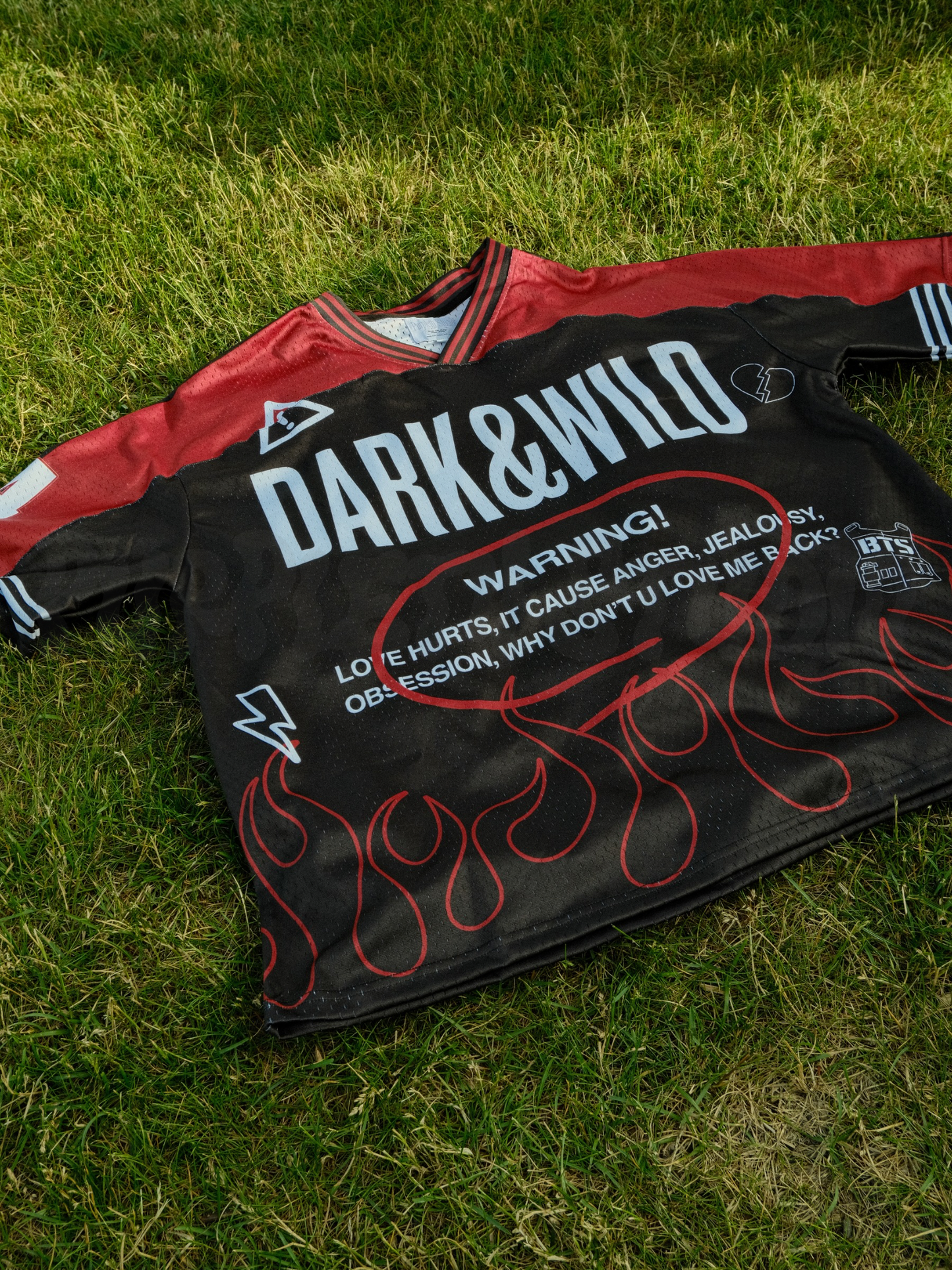 DARK&WILD JERSEY (PRE ORDER) TAKES 30 DAYS TO MAKE PLUS 1 WEEK SHIP FROM MANU TO ME