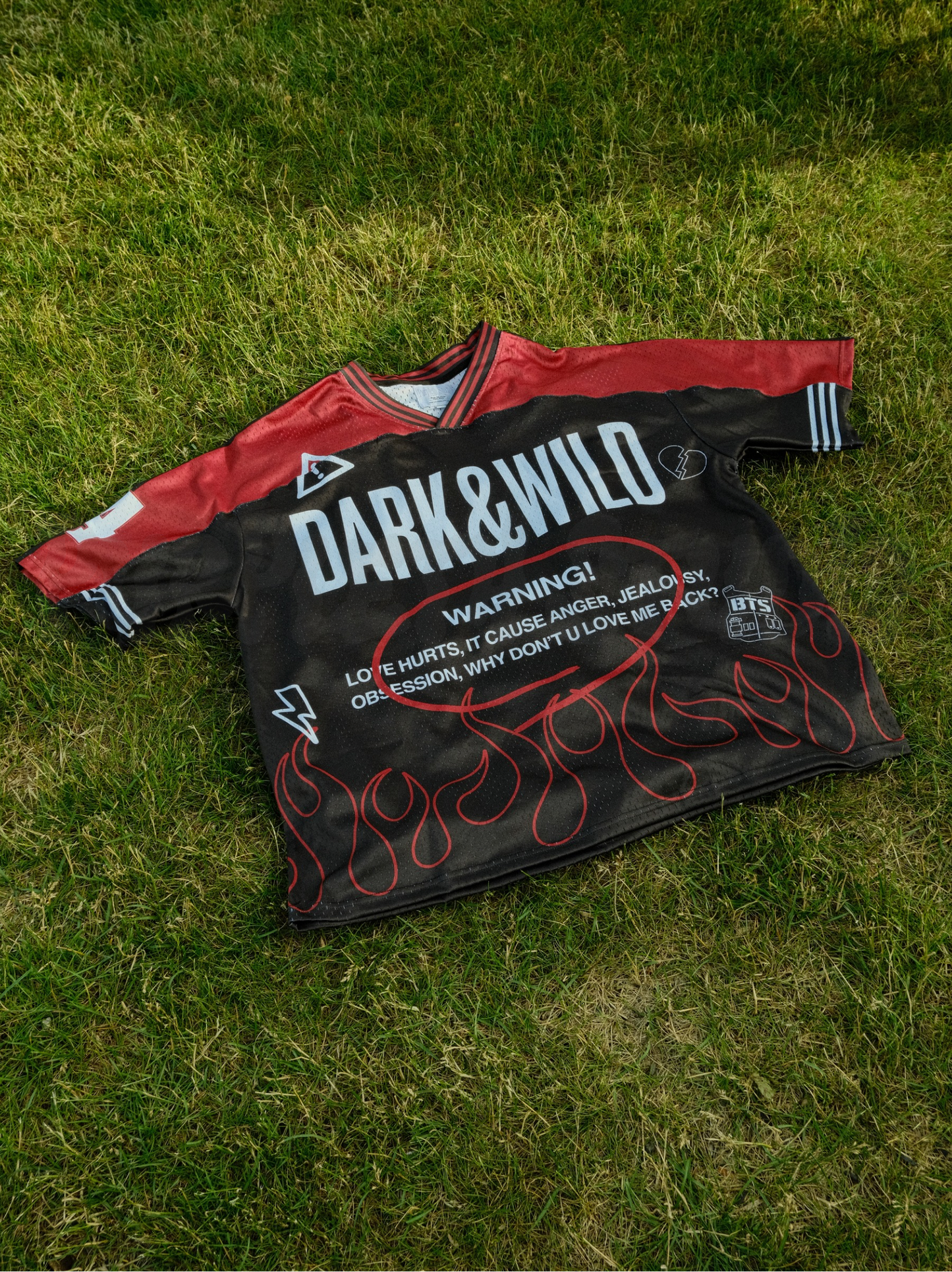 DARK&WILD JERSEY (PRE ORDER) TAKES 30 DAYS TO MAKE PLUS 1 WEEK SHIP FROM MANU TO ME