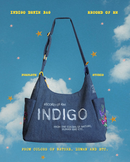 INDIGO RM Inspired Denim Bag (PREORDER)